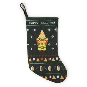 🔥The legend of Zelda holiday stocking.